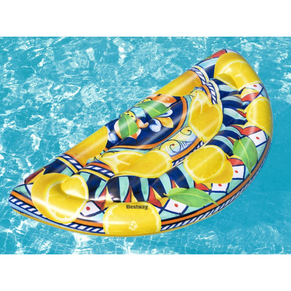 Nafukovacie lehátko CITRÓN 171 x 89 cm BESTWAY 43364