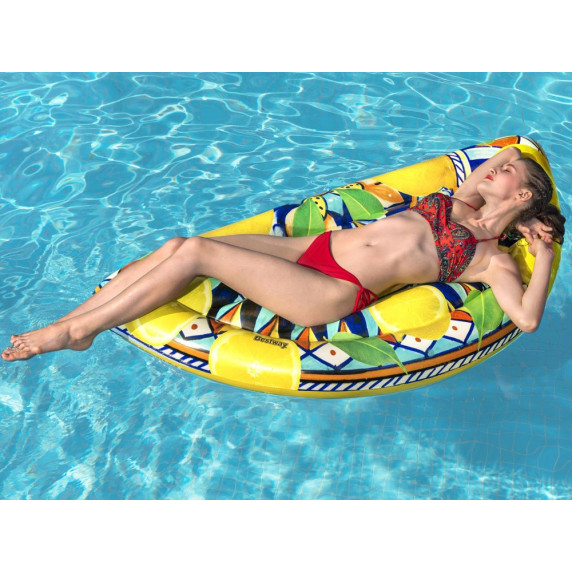 Nafukovacie lehátko CITRÓN 171 x 89 cm BESTWAY 43364