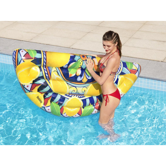 Nafukovacie lehátko CITRÓN 171 x 89 cm BESTWAY 43364