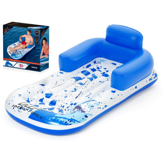 Felfújható gumimatrac háttámlával 161 cm Bestway 43155