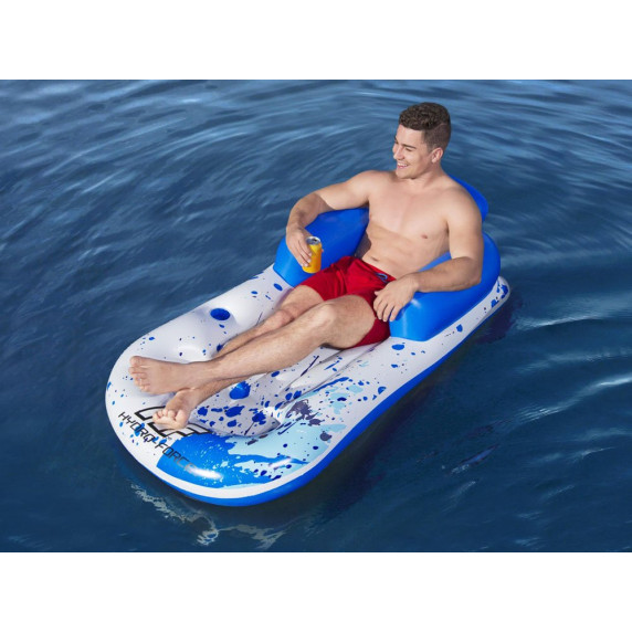 Felfújható gumimatrac háttámlával 161 cm Bestway 43155