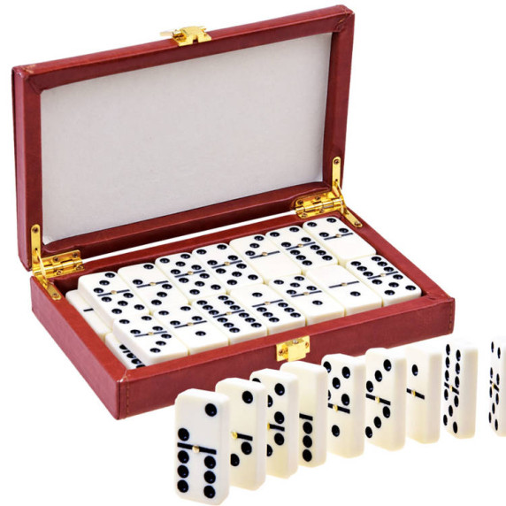 Dominó elegáns  dobozban Inlea4Fun DOMINOES