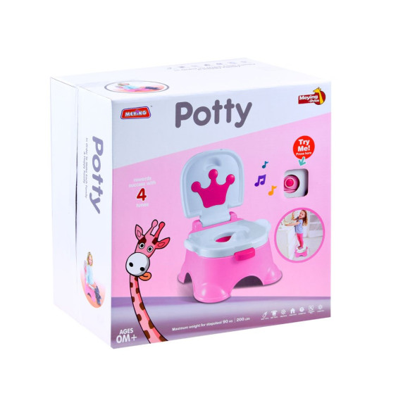 Oliță interactivă - roz - Inlea4Fun POTTY 