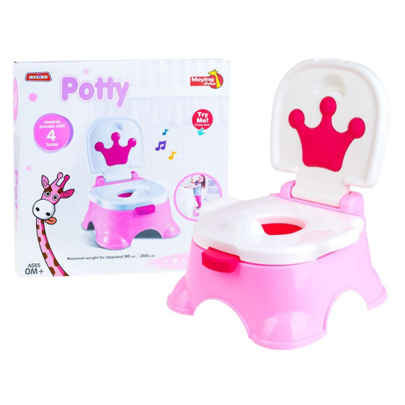 Oliță interactivă - roz - Inlea4Fun POTTY 