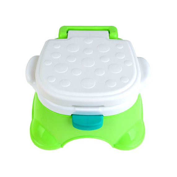 Trón formájú interaktív herceges gyerek bili Inlea4Fun POTTY - zöld