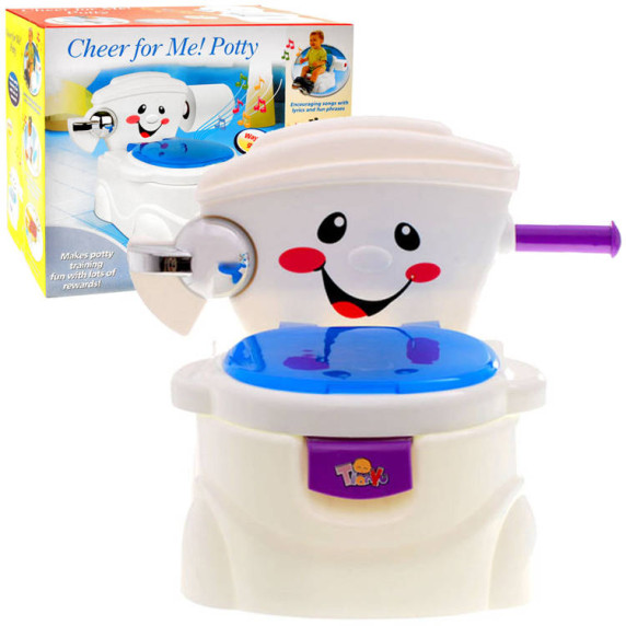 Interaktívny detský nočník Inlea4Fun CHEER FOR ME! POTTY - modrý
