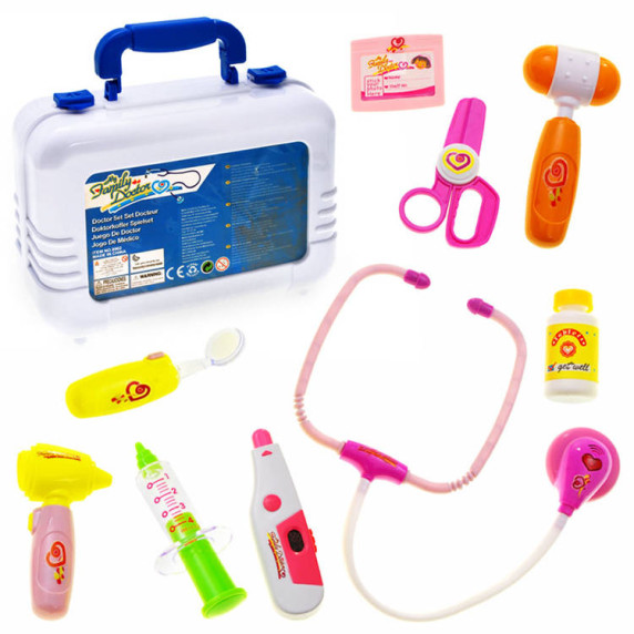 Trusă medicală pentru copii în valiză - Inlea4Fun DOCTOR My Family Doctor
