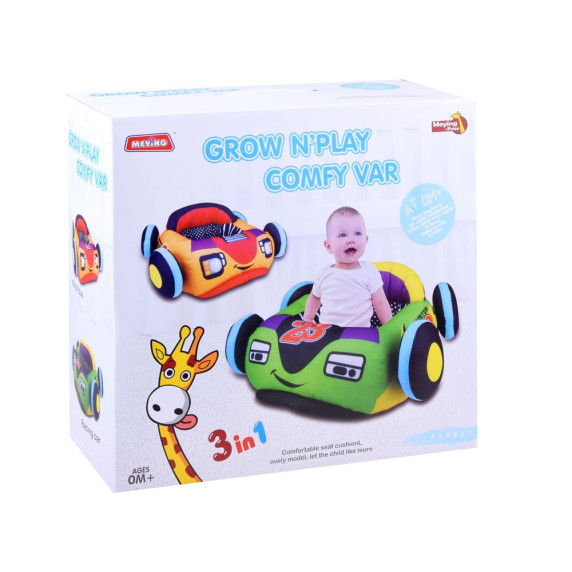 Tűzoltós gyerek fotel Inlea4Fun GROW N´PLAY