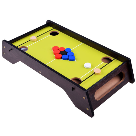 Stôl na mini biliard - vzdušný hokej Inlea4Fun BILLIARD GAME