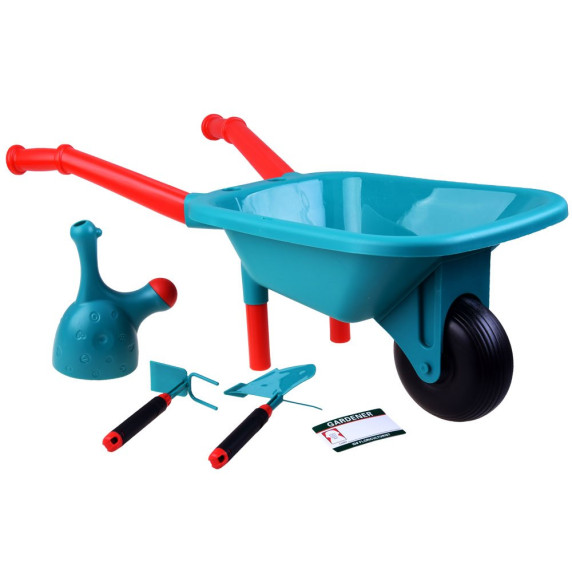 Kerti szerszámok talicskával Inlea4Fun GARDEN TOOL SETS