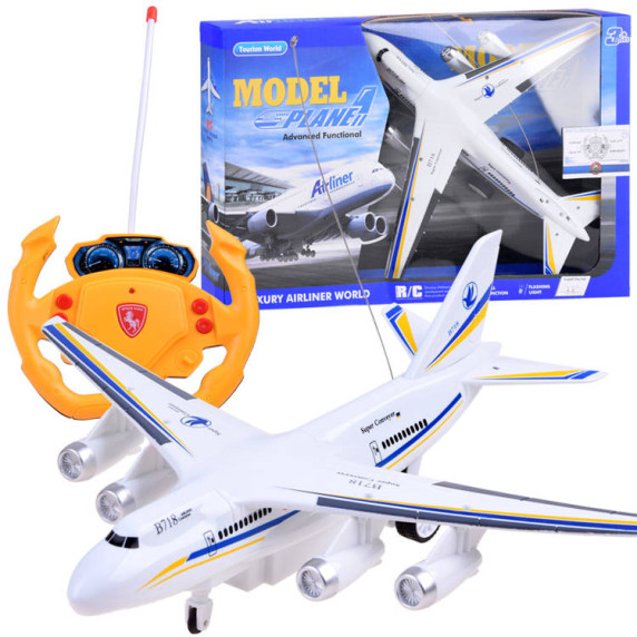 RC Lietadlo na diaľkové ovládanie Inlea4Fun MODEL PLANE - biele