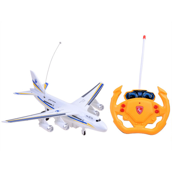 RC Lietadlo na diaľkové ovládanie Inlea4Fun MODEL PLANE - biele