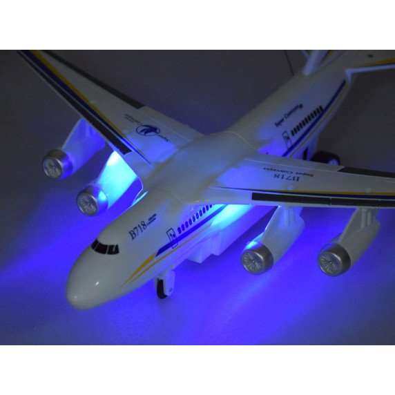 RC Lietadlo na diaľkové ovládanie Inlea4Fun MODEL PLANE - biele