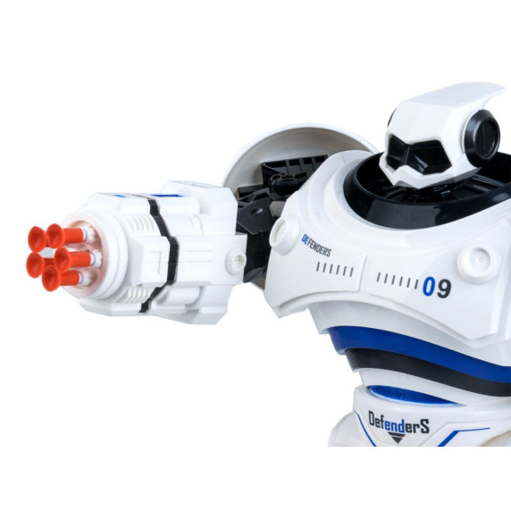 Robot cu telecomandă - 33 cm - Inlea4Fun RC DefenderS 