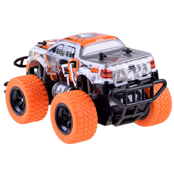 Auto na diaľkové ovládanie RC Inlea4Fun MONSTER TRUCK - oranžové