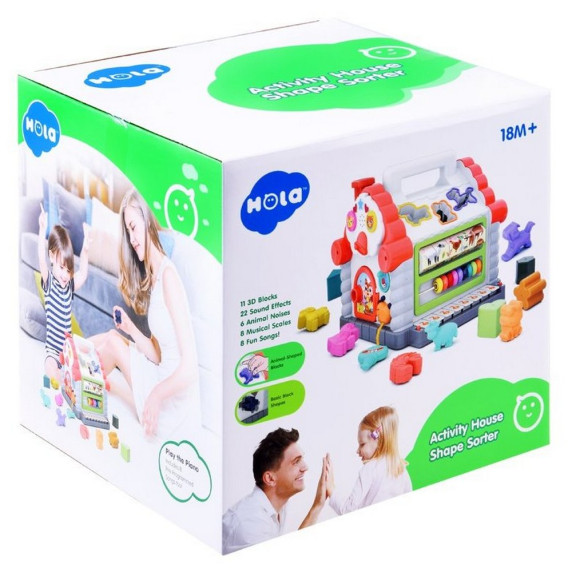 Căsuță interactivă multifuncțională de dezvoltare - HOLA 739