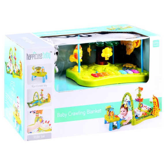 Játszószőnyeg interaktív kis asztallal Inlea4Fun HAPPICUTE BABY