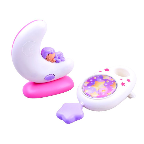 Veioză cu cutie muzicală - roz - Inlea4Fun SWEET DREAMS