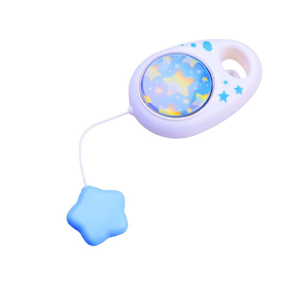 Veioză cu cutie muzicală - albastru - Inlea4Fun SWEET DREAMS