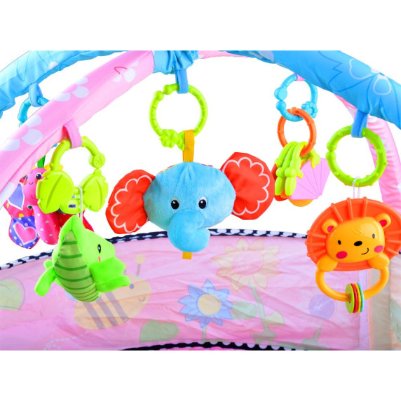 Hracia deka s farebnými loptičkami 2v1 Inlea4Fun BABY ACTIVITY
