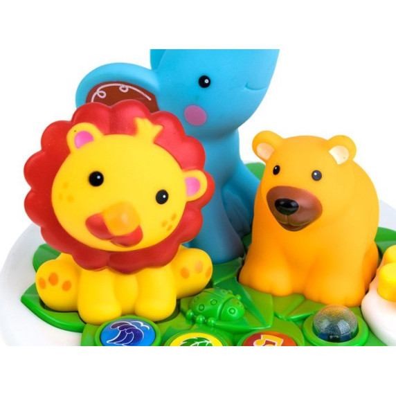 Detská nočná lampa s projektorom Inlea4Fun ANIMAL PROJEKTOR
