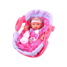 Detská autosedačka pre bábiky Inlea4Fun DOLLTOYS - 