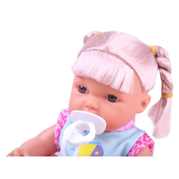 Păpușă cu scaun auto și accesorii - Inlea4Fun DOLLTOYS