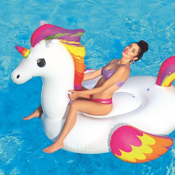 Saltea gonflabilă - unicorn - 224 X 164 cm - BESTWAY