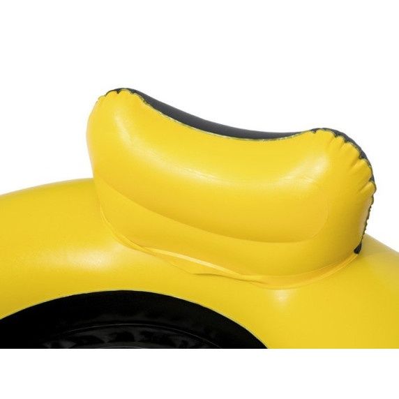 BESTWAY nafukovací ostrovček Rapid Rider X2 251 x 132 cm - žltý 43113