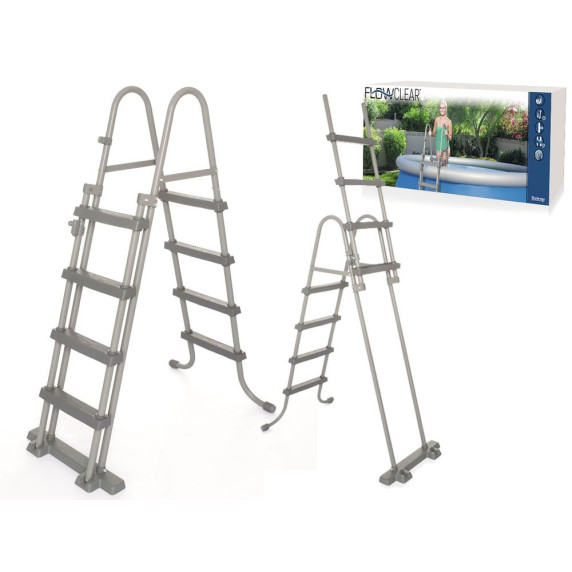 Scară pentru piscină - 4 trepte - 122 cm - BESTWAY 58331