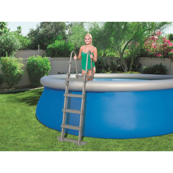 Scară pentru piscină - 4 trepte - 122 cm - BESTWAY 58331