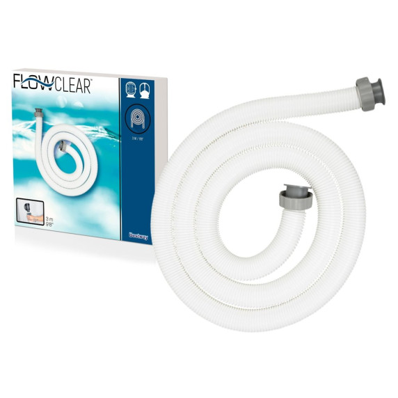 Furtun pentru pompa de piscină- 38 mm, 3 m - BESTWAY-58368