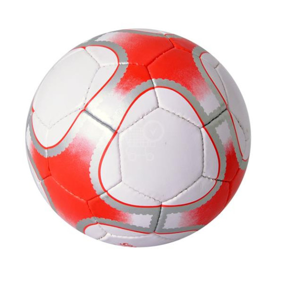 Futbalová lopta SPARTAN Corner Synth - červená