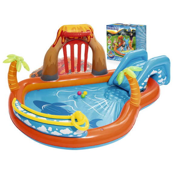 Piscină gonflabilă pentru copii - 265 x 265 x 104 cm - BESTWAY