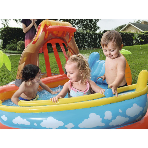 Piscină gonflabilă pentru copii - 265 x 265 x 104 cm - BESTWAY