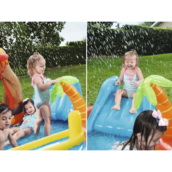 Piscină gonflabilă pentru copii - 265 x 265 x 104 cm - BESTWAY