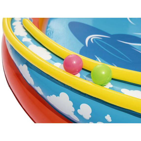 Piscină gonflabilă pentru copii - 265 x 265 x 104 cm - BESTWAY