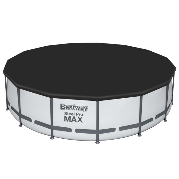 Medence papírszűrős vízforgatóval 457x107 cm BESTWAY 56488 Steel Pro MAX