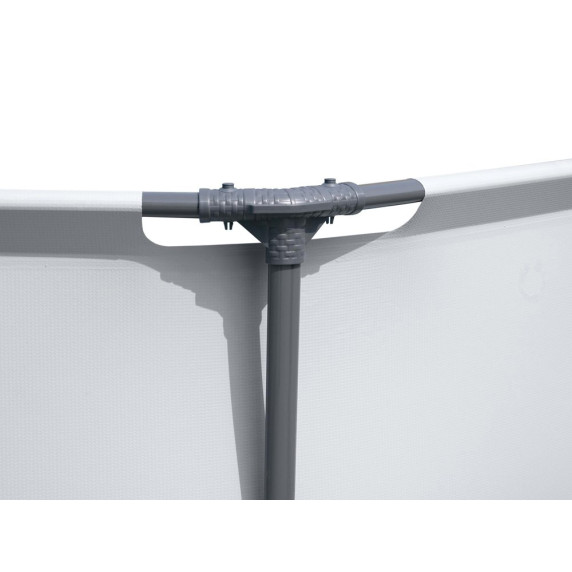 Medence papírszűrős vízforgatóval 457x107 cm BESTWAY 56488 Steel Pro MAX