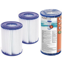 Cartuș filtru pentru pompă filtrare apă piscină - 2006 și 3028 l/h BESTWAY 58094 Typ II - 