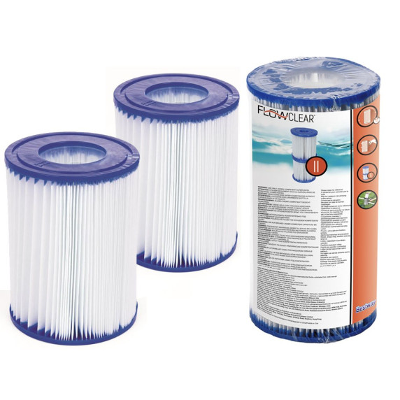 Cartuș filtru pentru pompă filtrare apă piscină - 2006 și 3028 l/h - BESTWAY 58094 Typ II