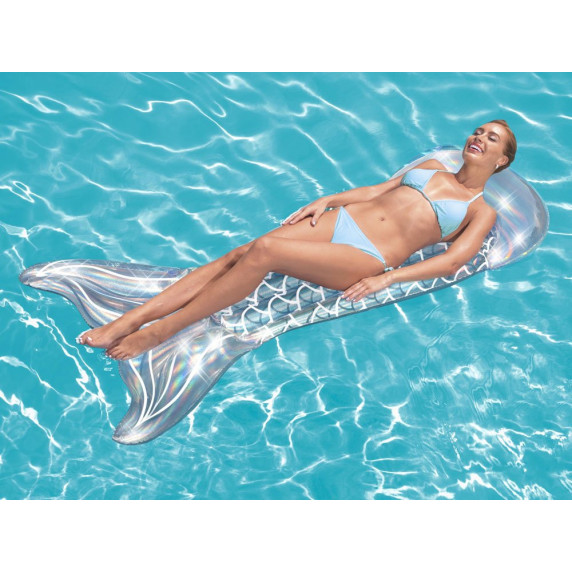Felfújható sellő uszony matrac 193x101cm BESTWAY 43414