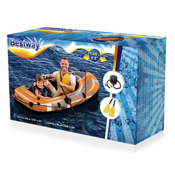Felfújható csónak 188x98 cm BESTWAY 61062 Kondor 2000