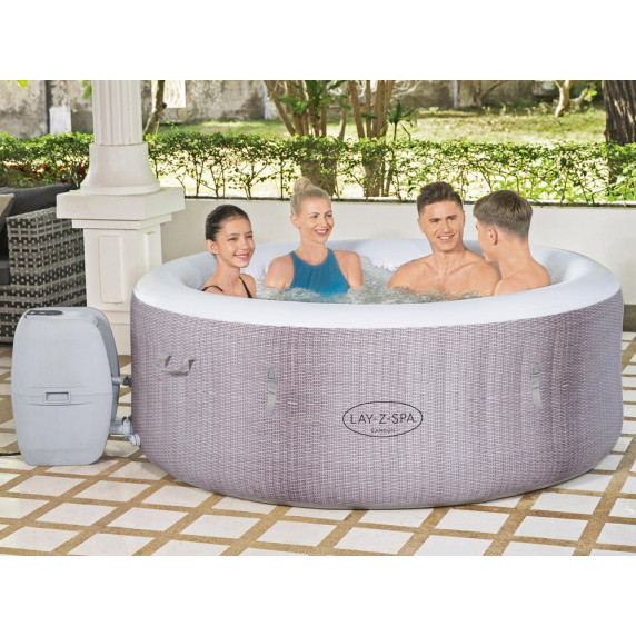 Piscină hidromasaj/jacuzzi gonflabil - 180x66 cm - BESTWAY 60003 Lay-Z-Spa CANCUN 