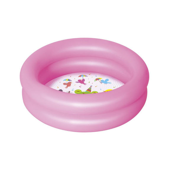 Detský nafukovací bazén 61 x 15 cm BESTWAY 51061- ružový