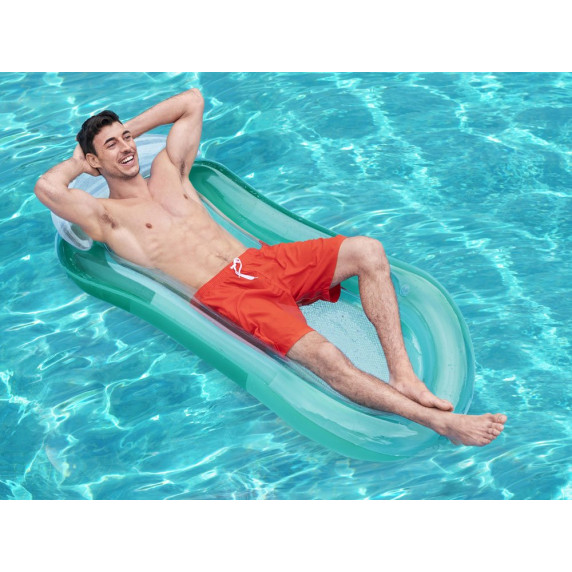 Nafukovací matrac so sieťkou 160 x 84 cm BESTWAY 43103 - tyrkysový