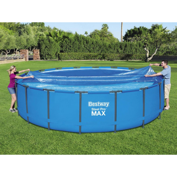 Szolár medencetakaró 527/549 cm BESTWAY 58173