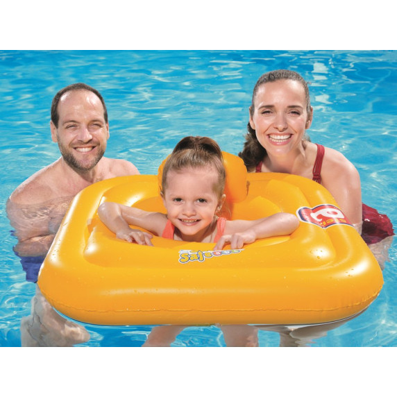 Felfújható bébi úszógumi 76x76 cm BESTWAY 32050 Swimm Safe ABC 