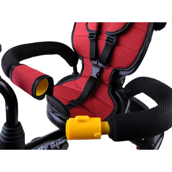 Trojkolka Tiny Bike 3 v 1 Inlea4Fun - červená