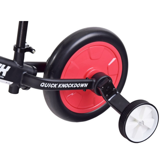 Gyerekjármű bicikli és futóbicikli 3az1-ben Inlea4Fun TINY BIKE Spider - Piros